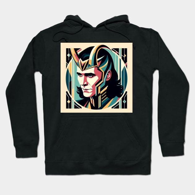 Loki: Prince of Asgard Hoodie by Delulu Designs